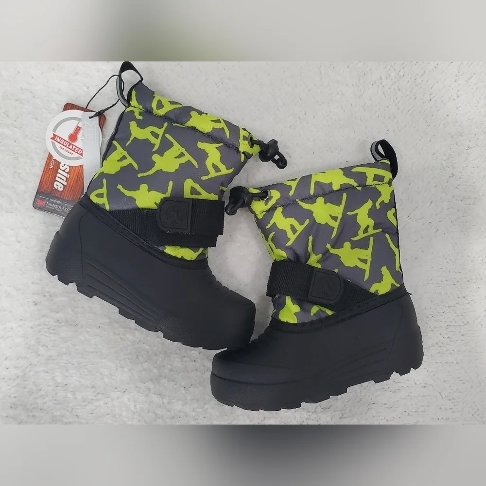Thinsulate NORTHSIDE Toddler Frosty Polar water-resistant Winter‎ Botos Size 5
